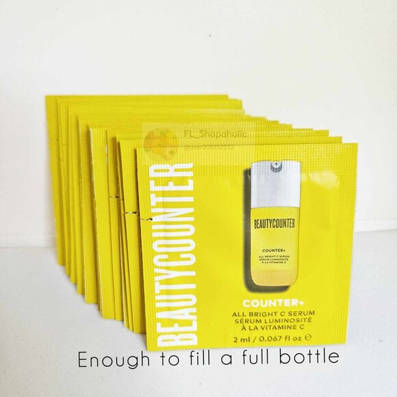 *Beautycounter* 15 - Vitamin-C Serum Sample Packets - NEW! - FAST SHIP! - Picture 1 of 6